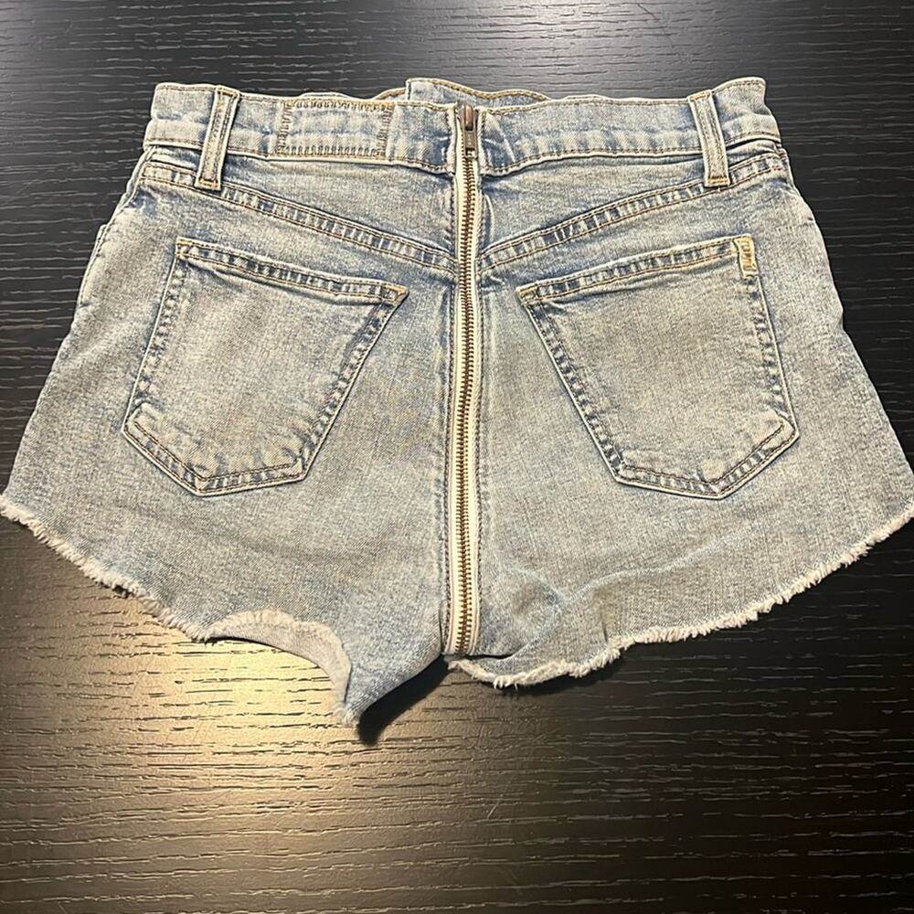 SIWY Zipper Detail Jean Shorts Size 25